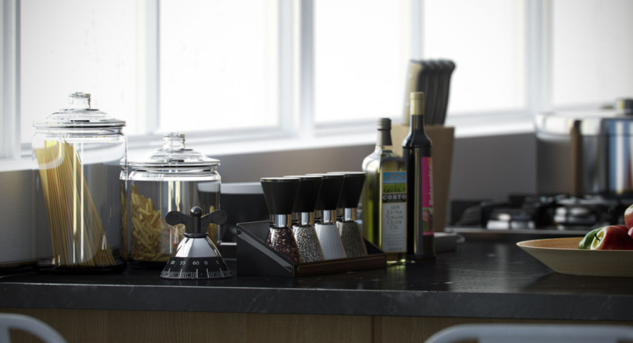 Wooden kitchen