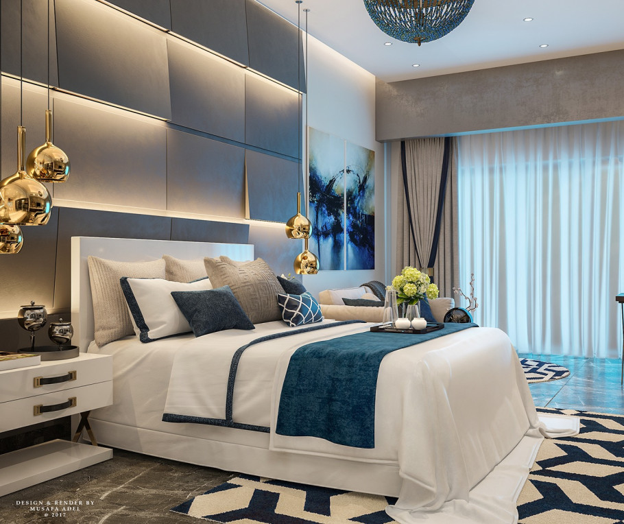 Modern Hotel Room