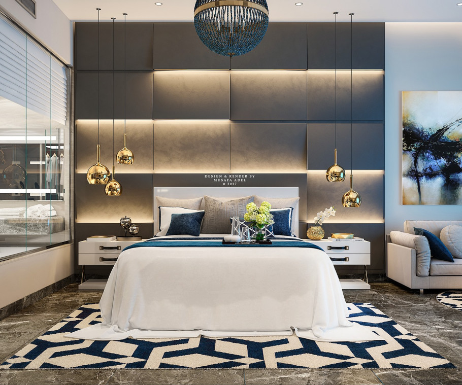 Modern Hotel Room