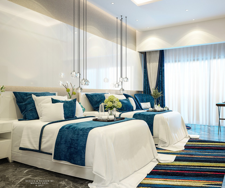 Modern Hotel Room