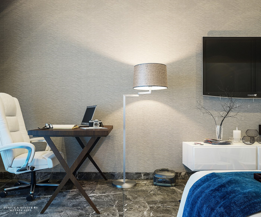Modern Hotel Room
