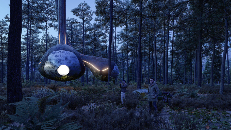 Forest Scifi Mood