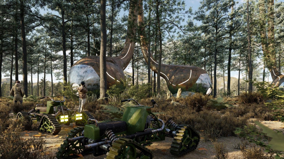 Forest Scifi Mood