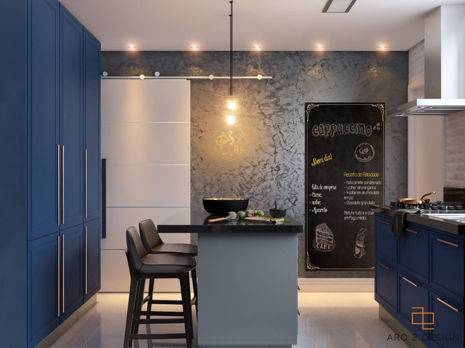 Blue Kitchen