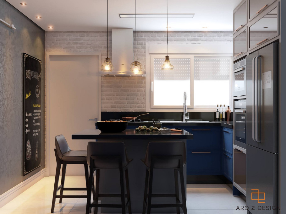 Blue Kitchen