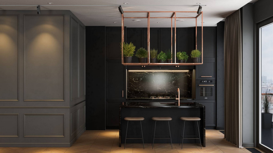 Black Copper Appartment