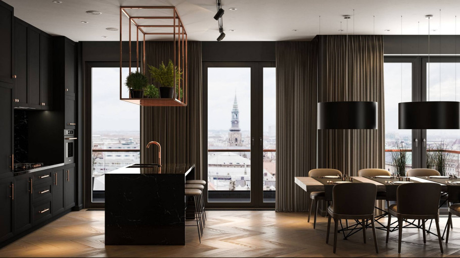 Black Copper Appartment