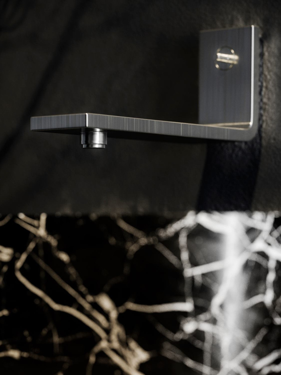 Minimal Black Bathroom