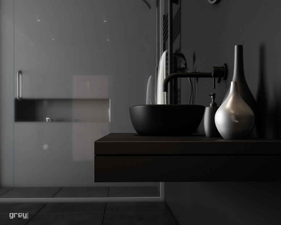 Black Bathroom