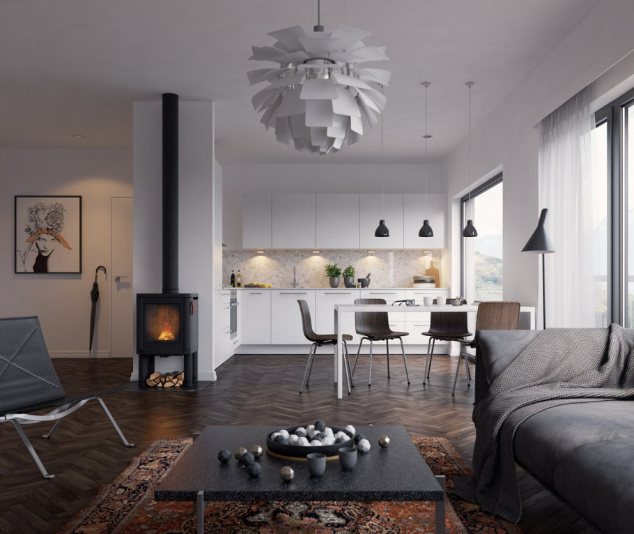 Scandinavian interior