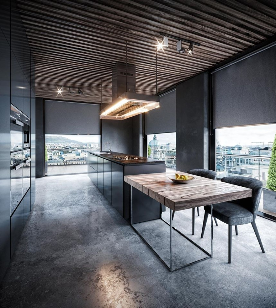 Concrete Kitchen
