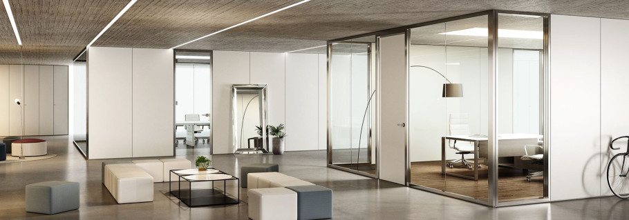 Glass Office Walls