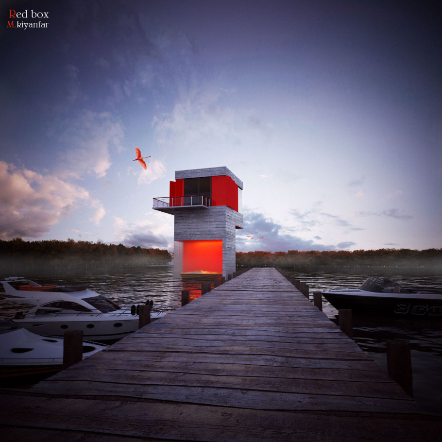 Red box