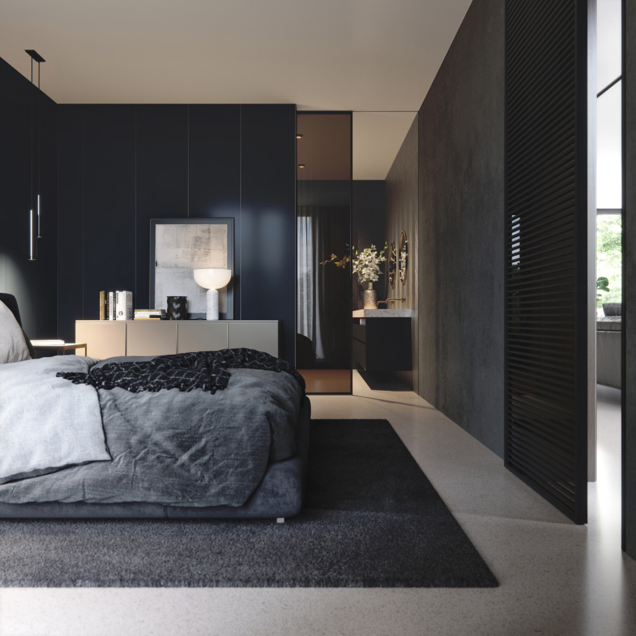 Dark interior