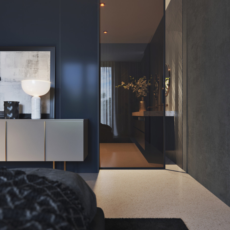Dark interior