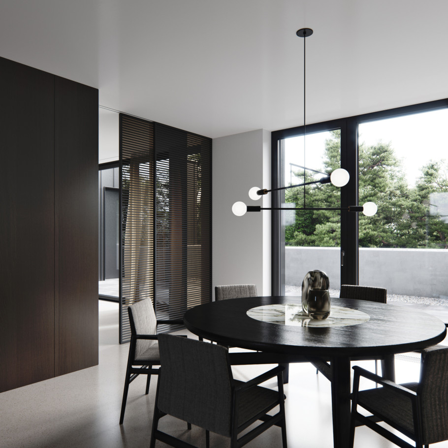 Dark interior