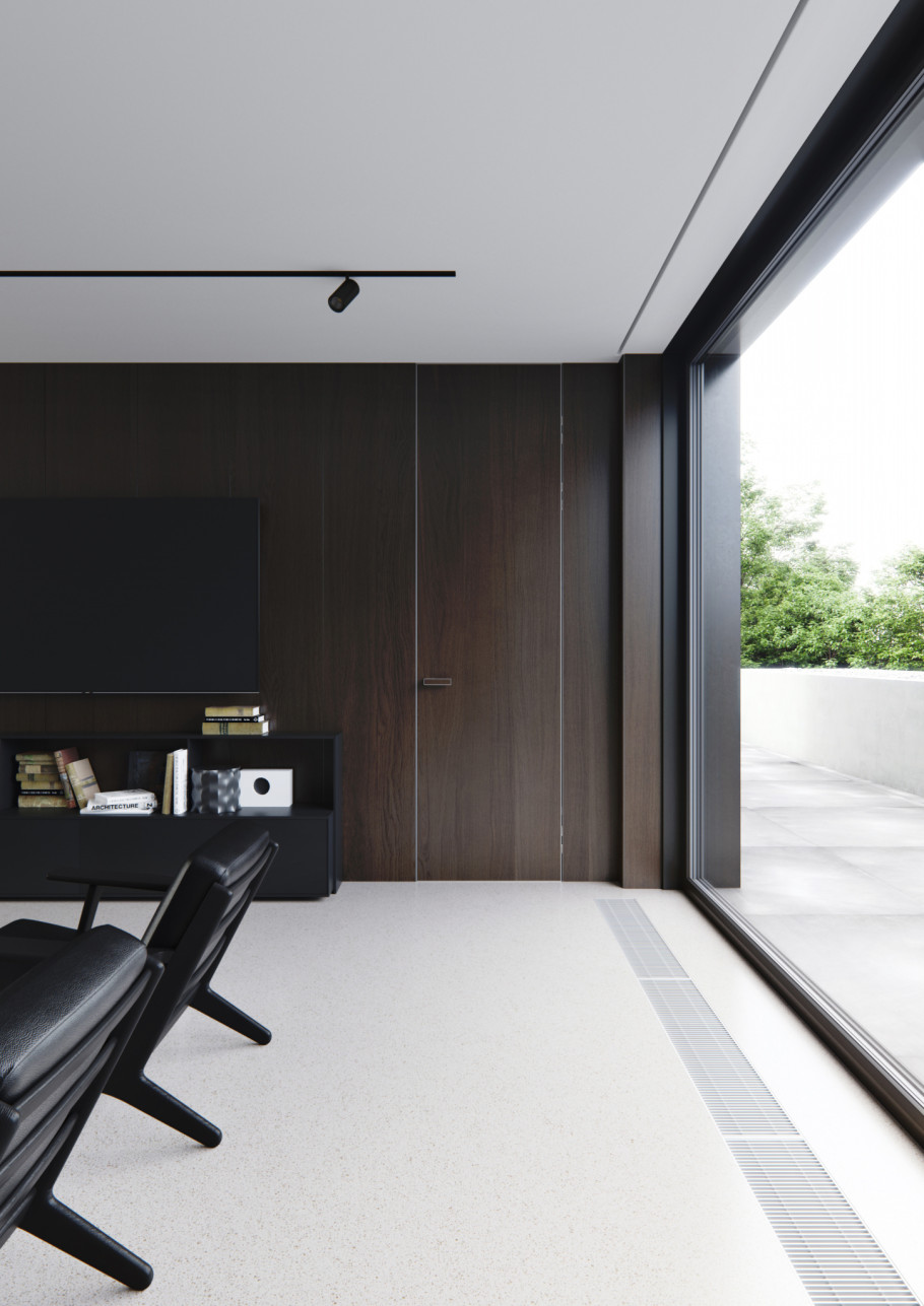 Dark interior