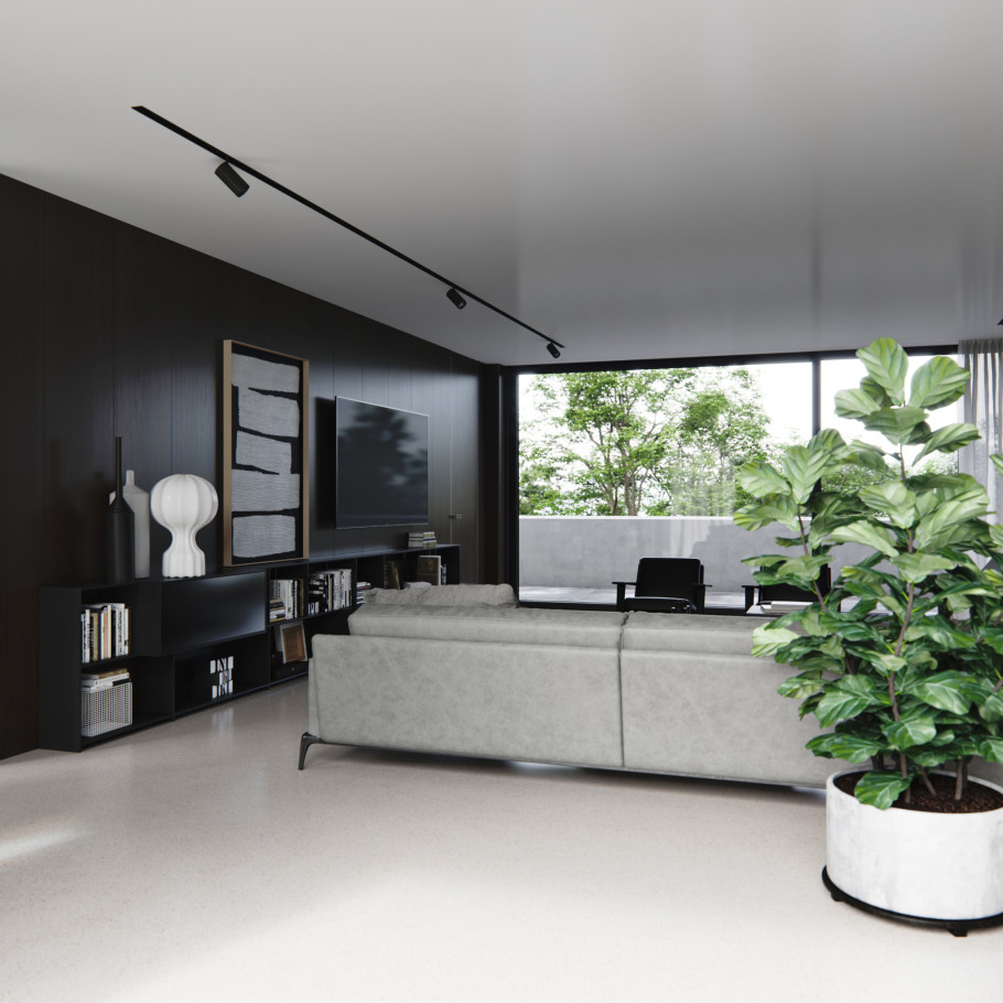 Dark interior