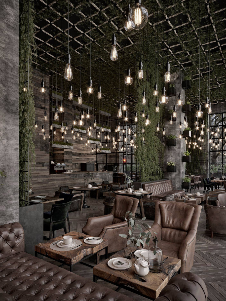 Qatar Calm Street Cafe