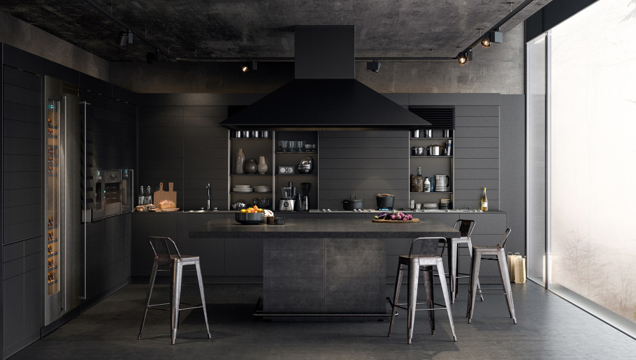 Black Kitchen CGI