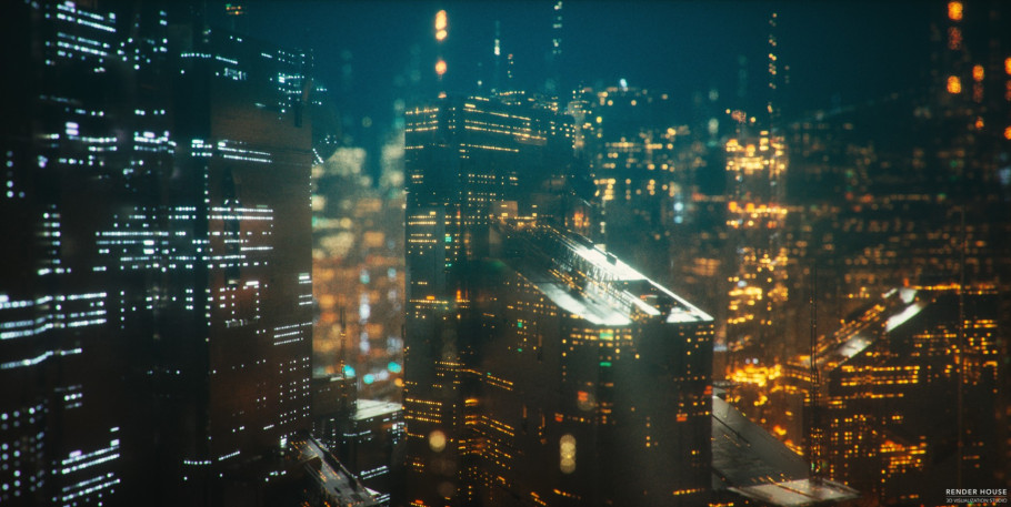 Futuristic Sci-fi City