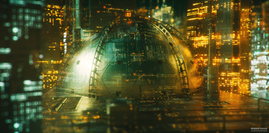 Futuristic Sci-fi City