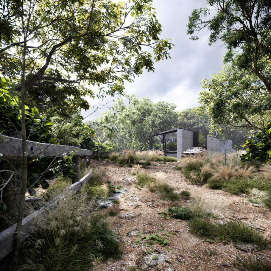 Pavilion in Trees