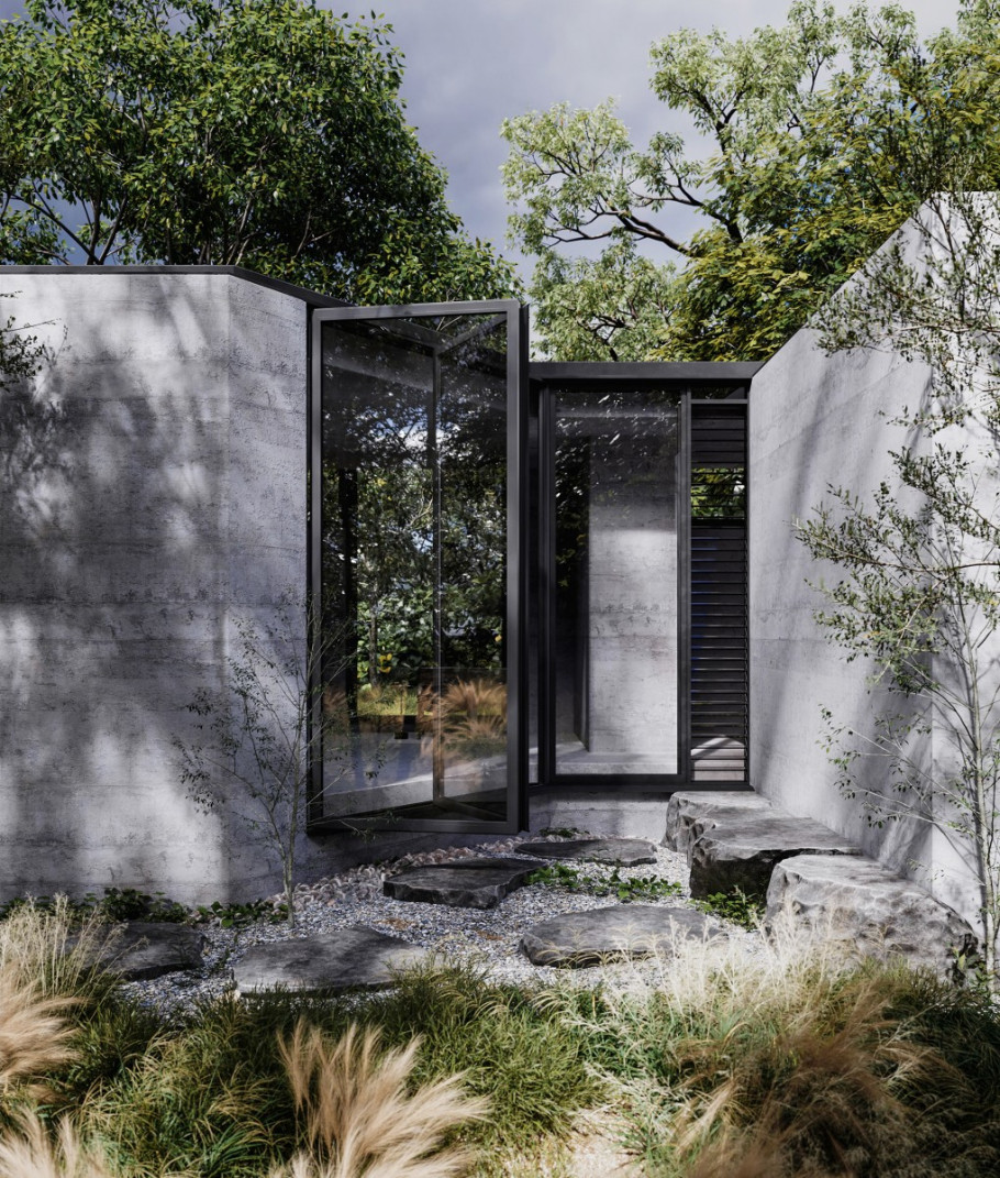 Pavilion in Trees