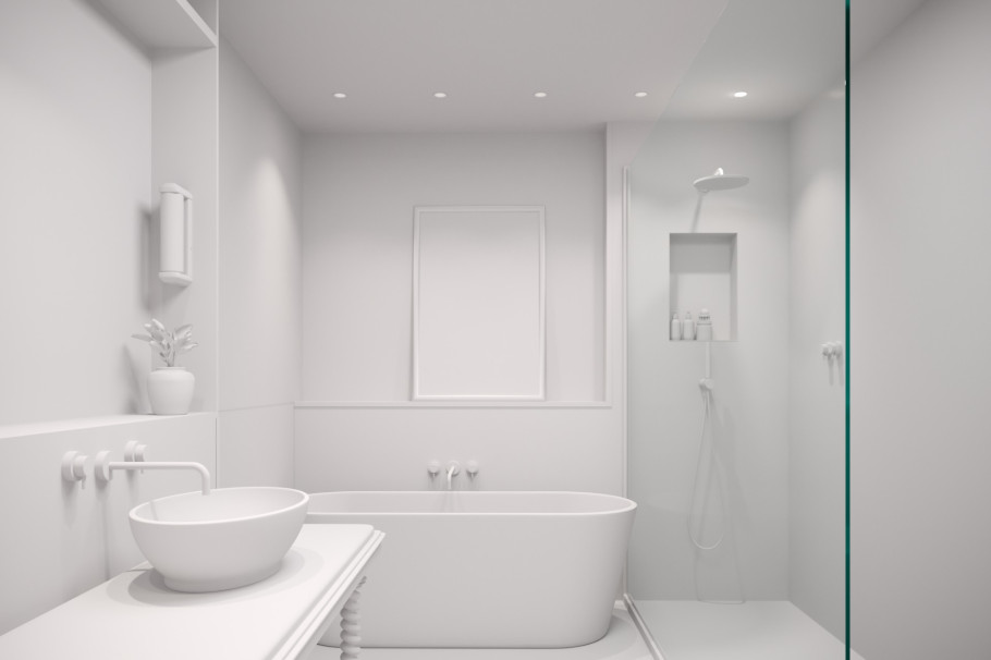 Modern bathroom