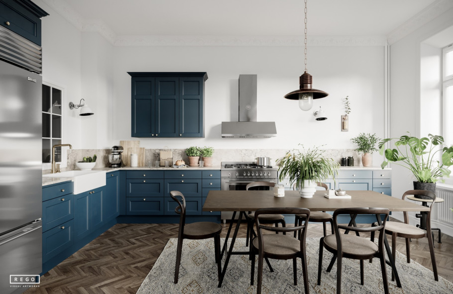 Blue Kitchen
