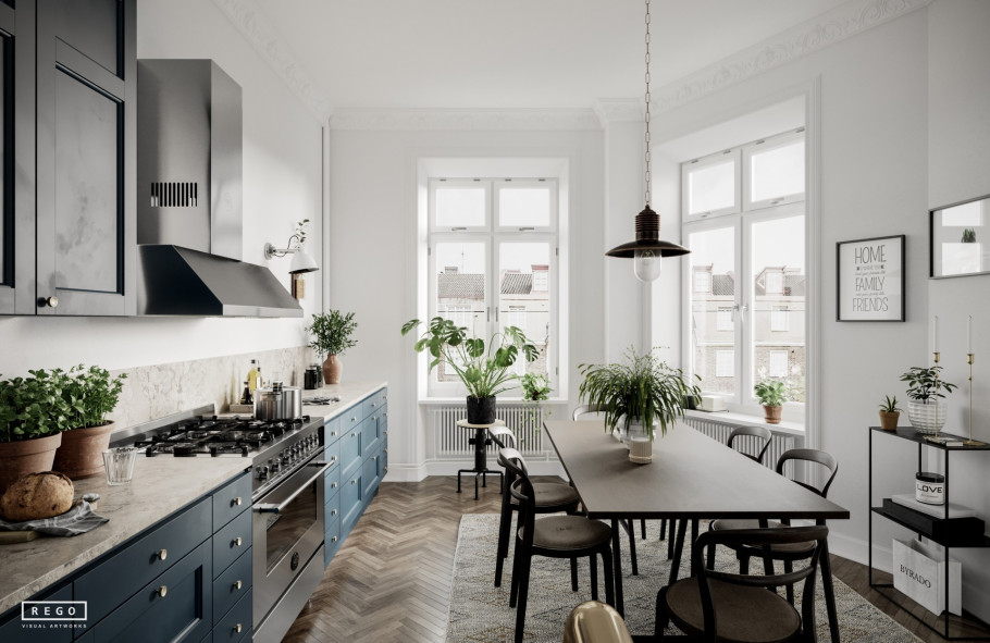 Blue Kitchen