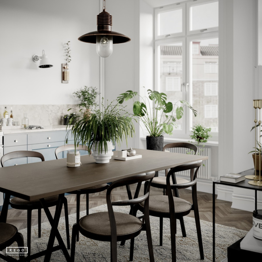 Blue Kitchen