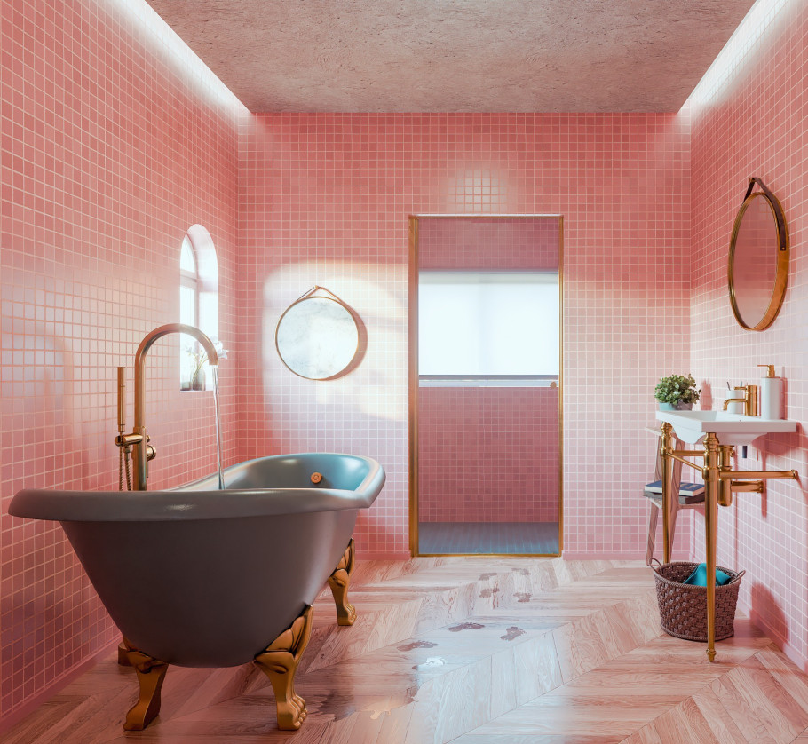 Wes Anderson Bath