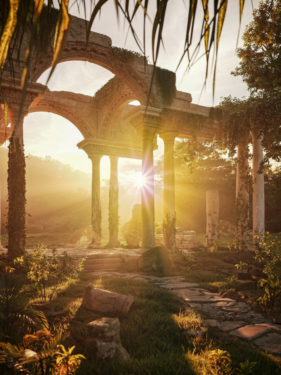 Mystery ruins
