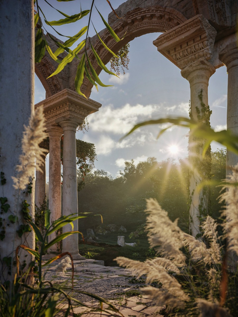 Mystery ruins