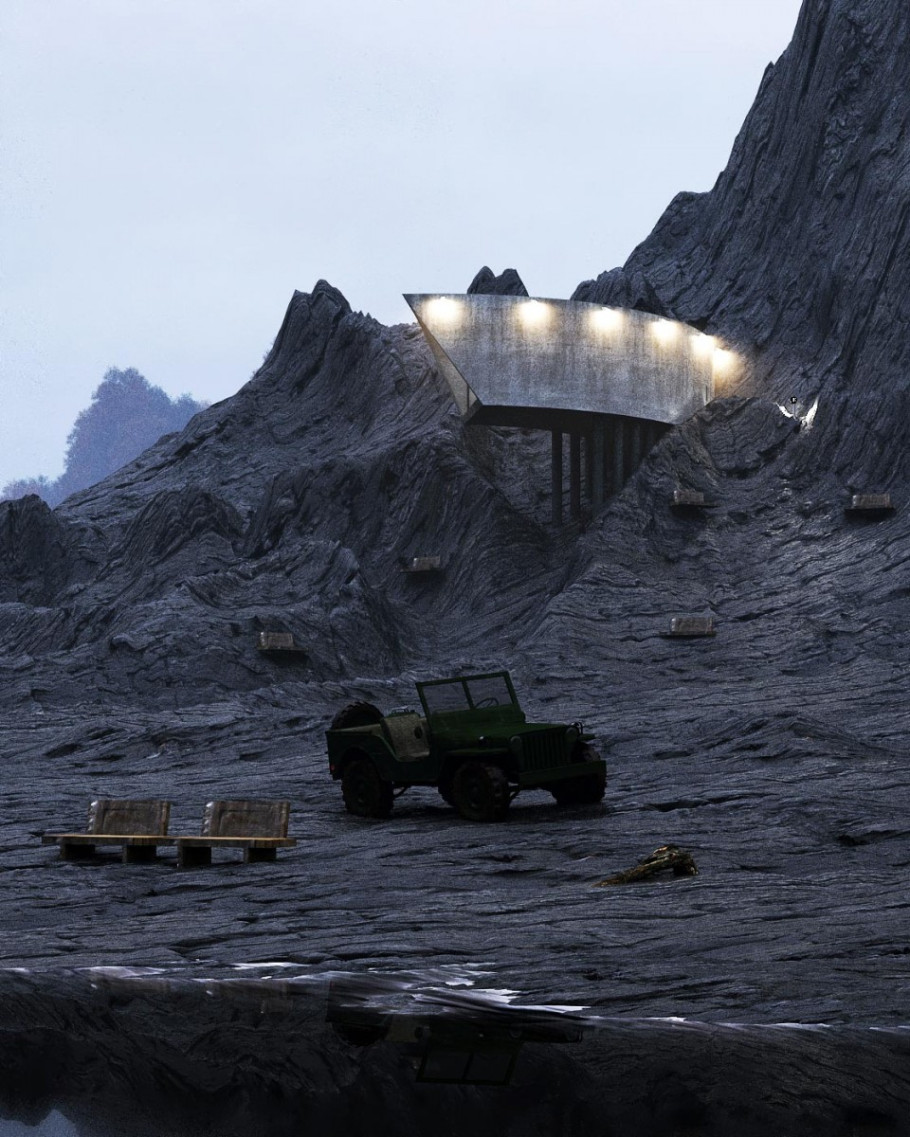 Concrete house