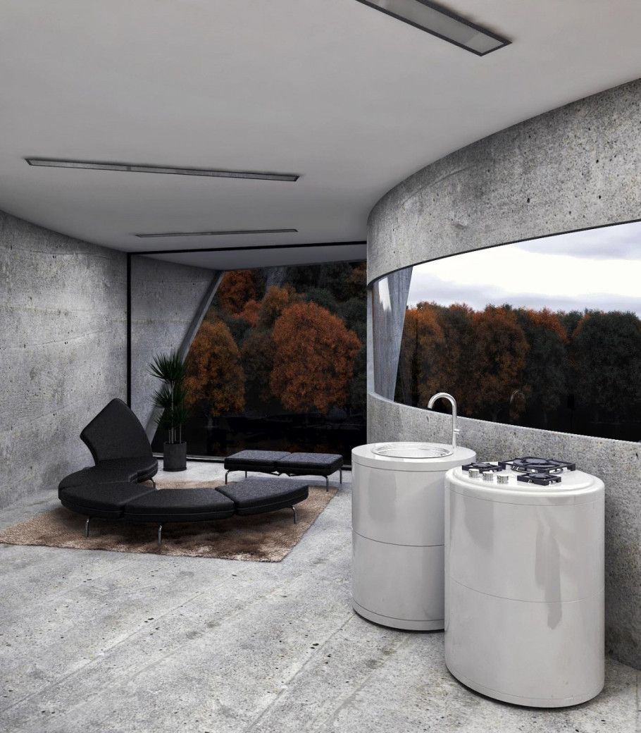 Concrete house
