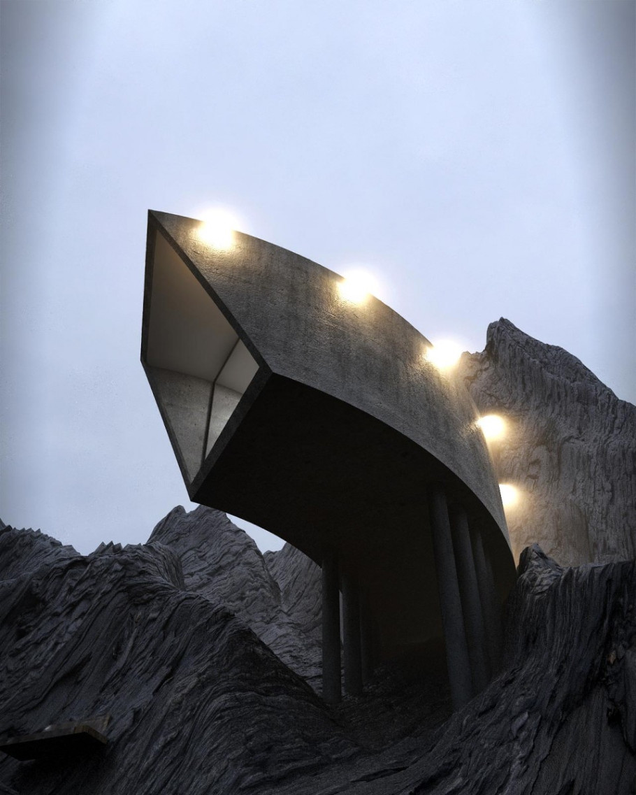 Concrete house