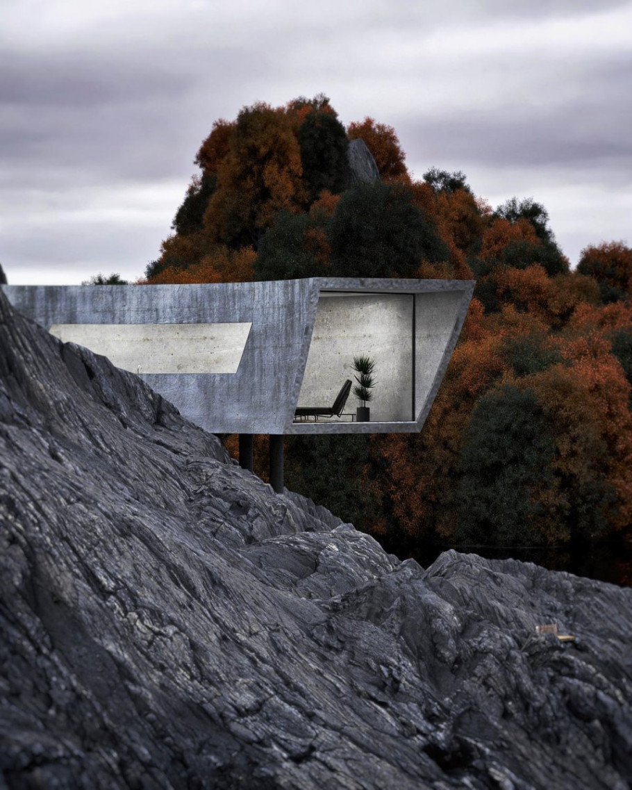 Concrete house