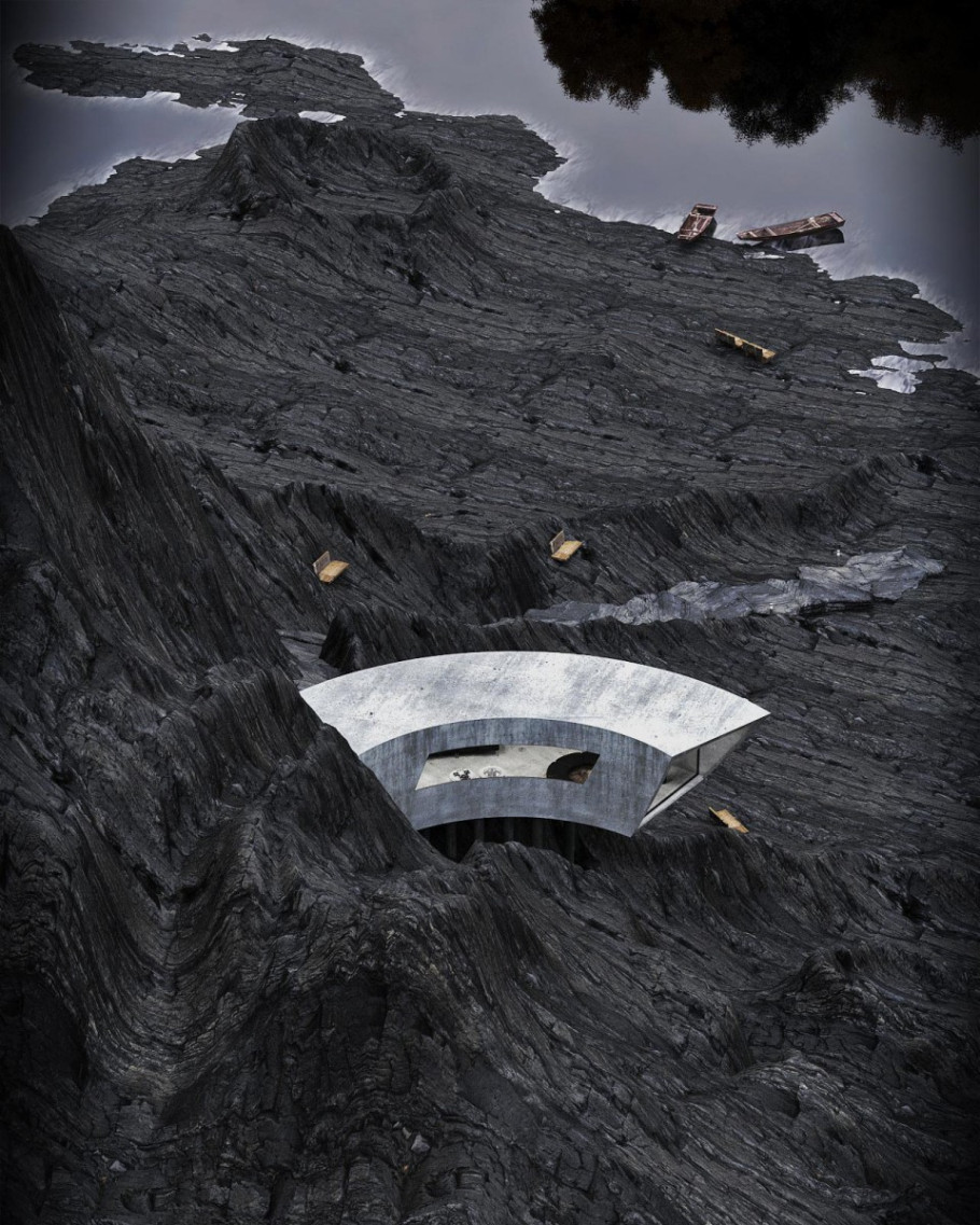 Concrete house