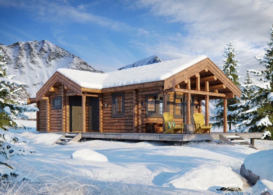 Tradicional Log houses