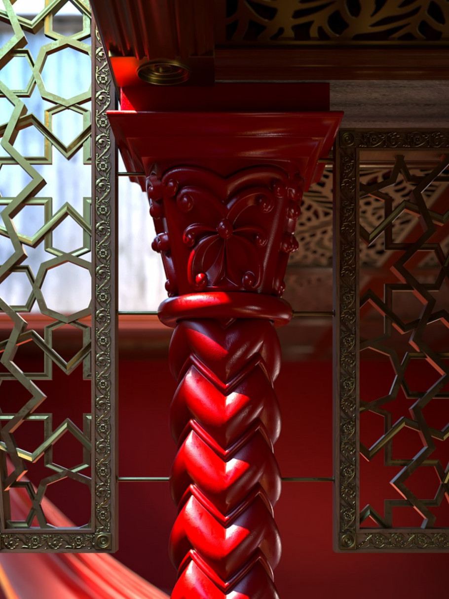 Red Bedroom