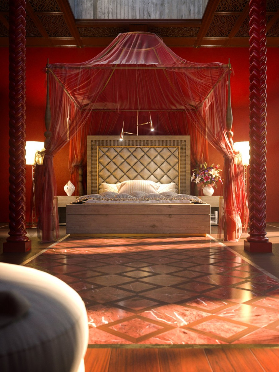 Red Bedroom