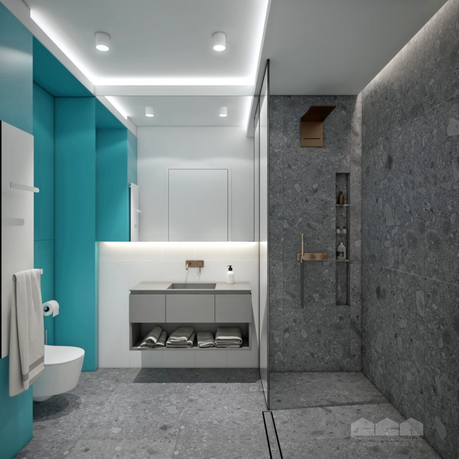 Blue Kithcen