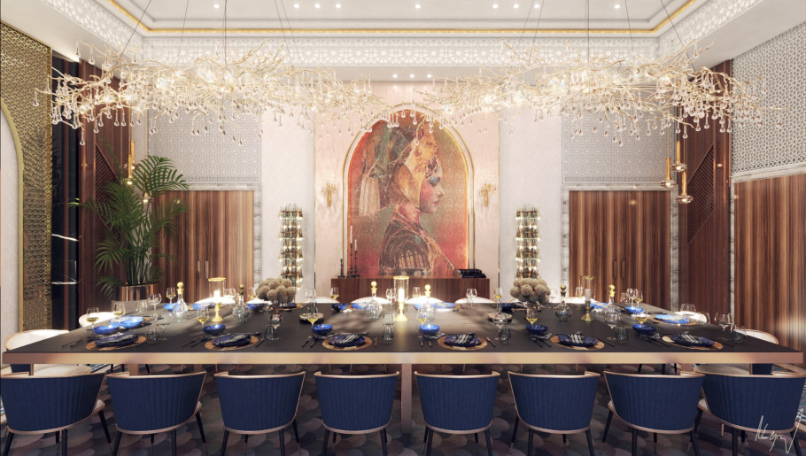 Modern Moroccan Majlis
