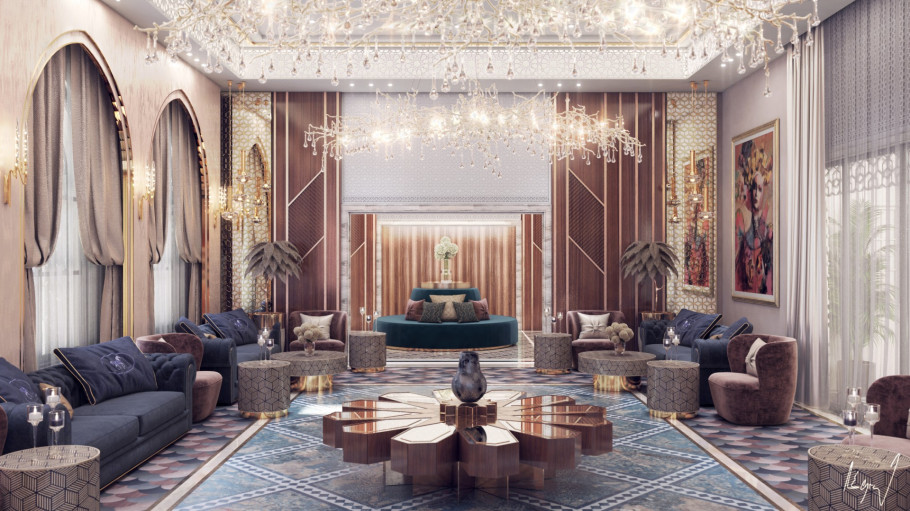 Modern Moroccan Majlis