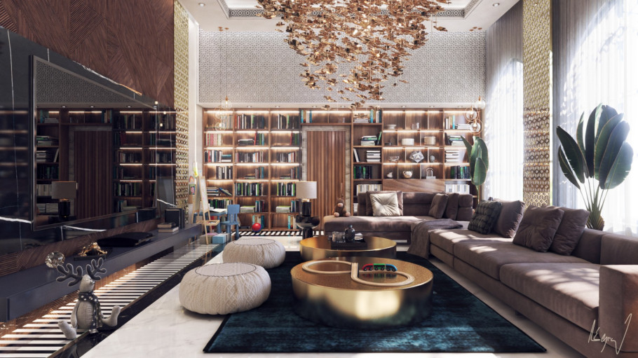 Modern Moroccan Majlis