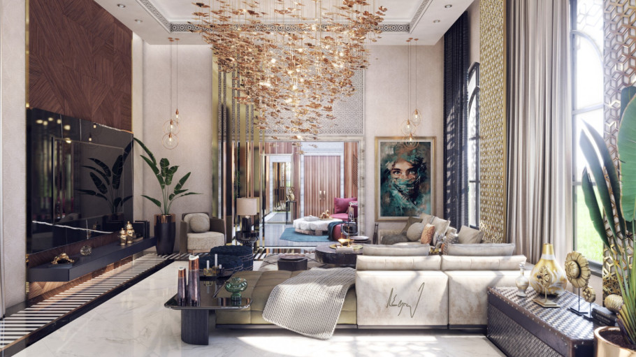 Modern Moroccan Majlis