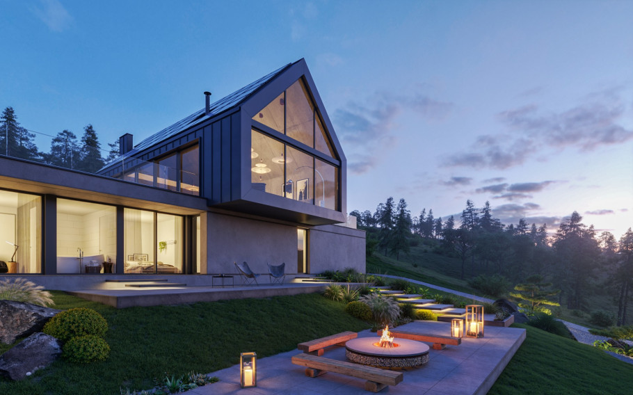 Modern Barn II