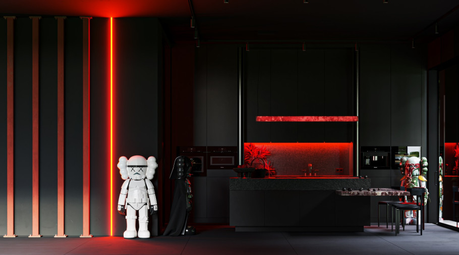 Dark Side of Kitchen